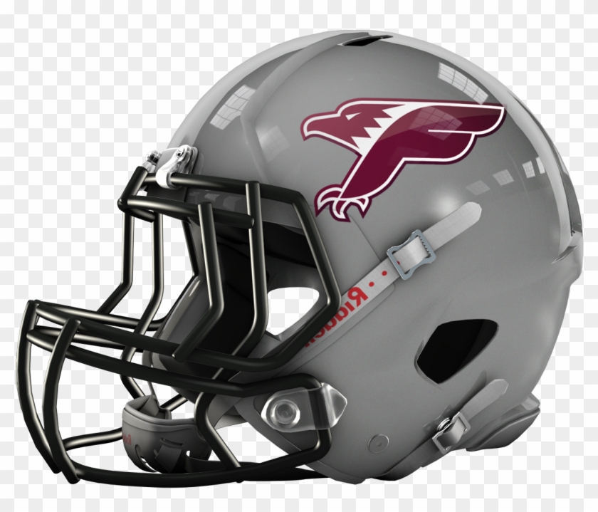Casque Falcons De Bron - Logo New England Patriots Helmet Png Clipart
