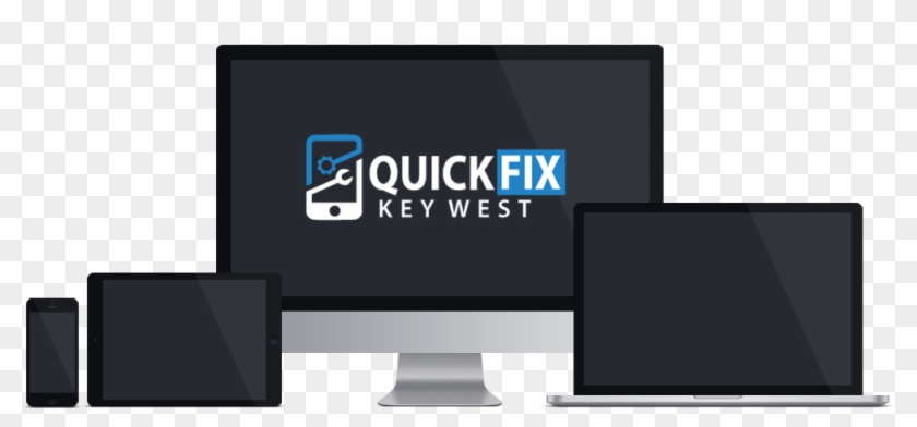 Quickfixwest Is The Cell Phone, Computer Repair Store - Led-backlit Lcd Display Clipart