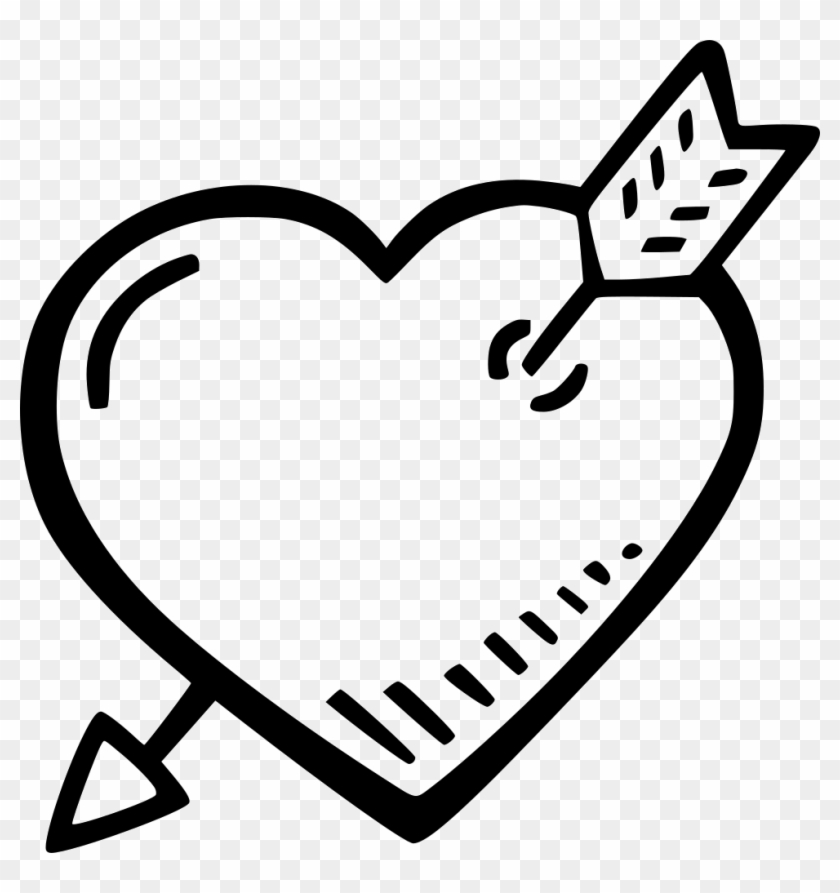 Heart And Arrow Comments - Portable Network Graphics Clipart