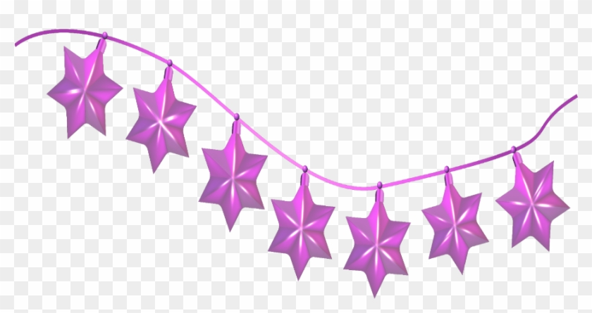 Mq Sticker - Christmas Decorations Hanging Stars Clipart