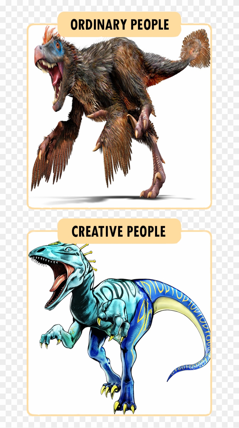 Ordinary People Creative People - Dio But He's A Dinosaur Clipart