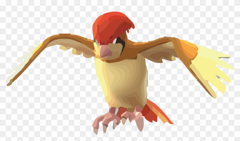Pidgeot , Png Download - Pidgeotto Pokemon Let's Go Clipart