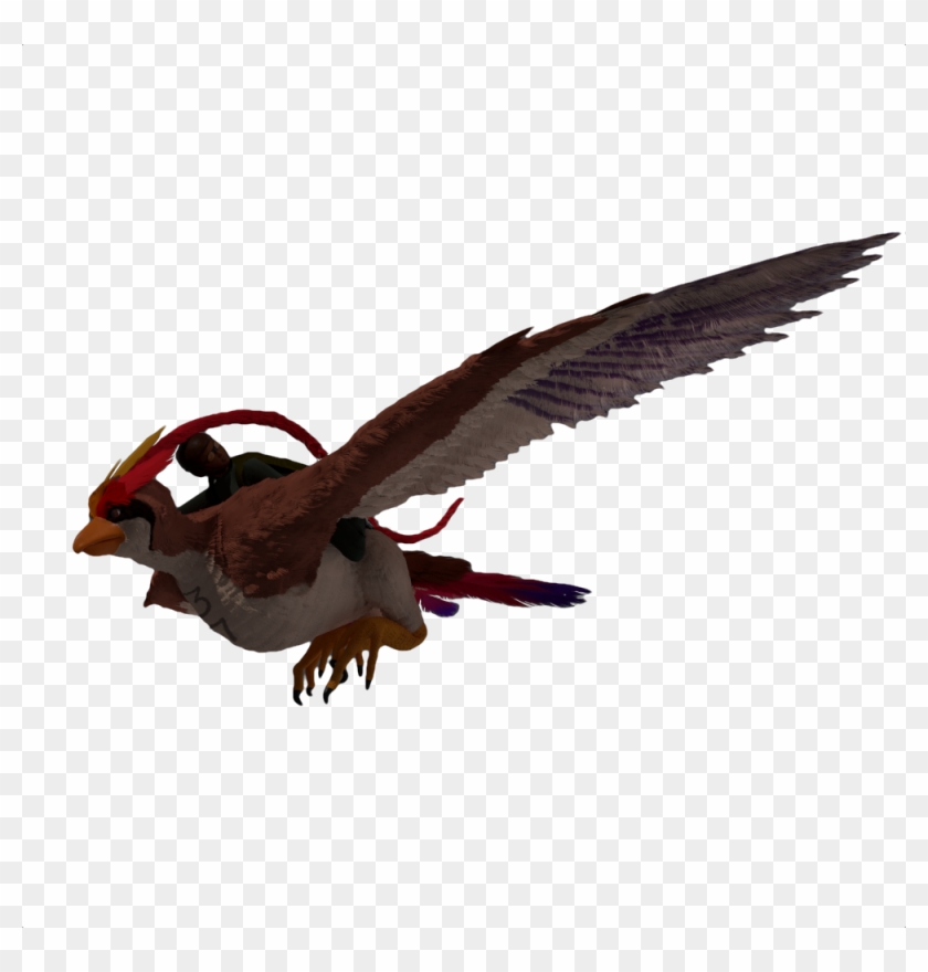 Vaguely Realistic Mega-pidgeot - Animal Figure Clipart