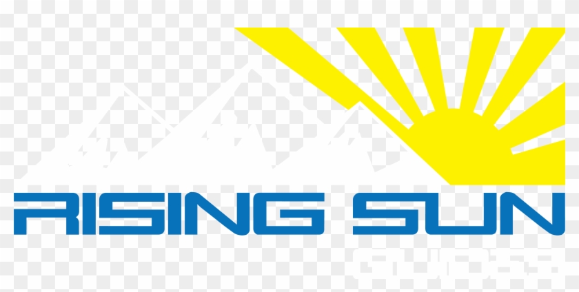Rising Sun Guides Logo - Graphic Design Clipart #1359583