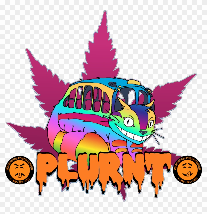 ““plurnt Up” By Graz I Am Experimenting More With Popculture, - Marijuana Leaf Clipart #1359609
