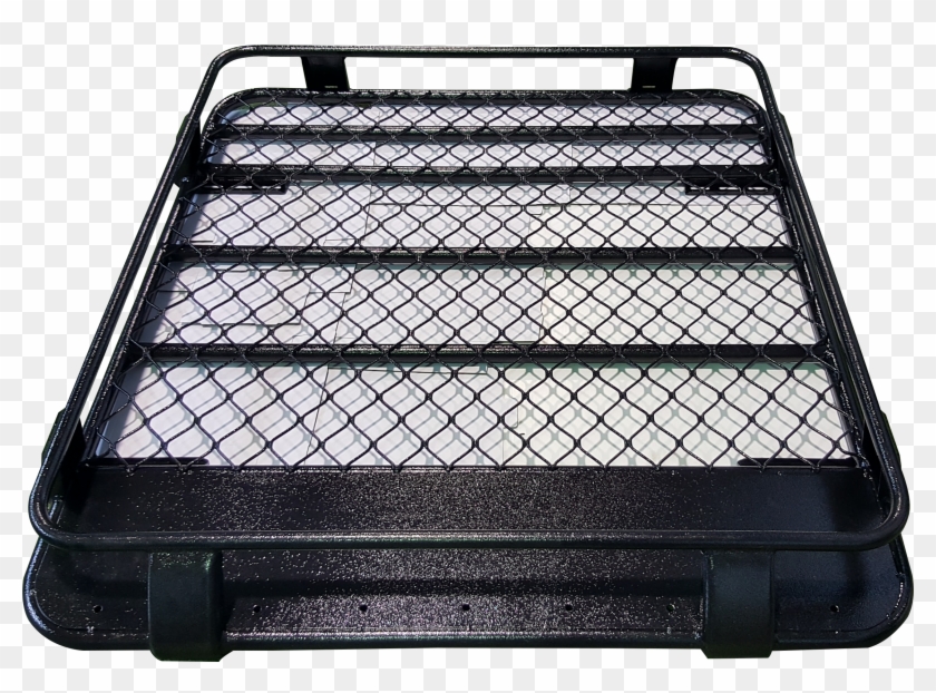 Dual Cab Gutter Mount Roof Rack - Mesh Clipart #1359939