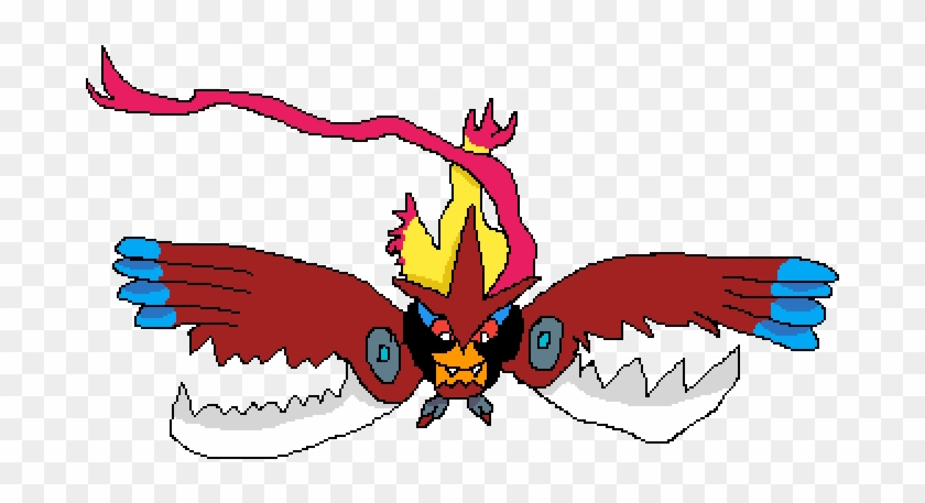 Mega Pidgeot And Mega Scizor Fusion - Illustration Clipart #1359965