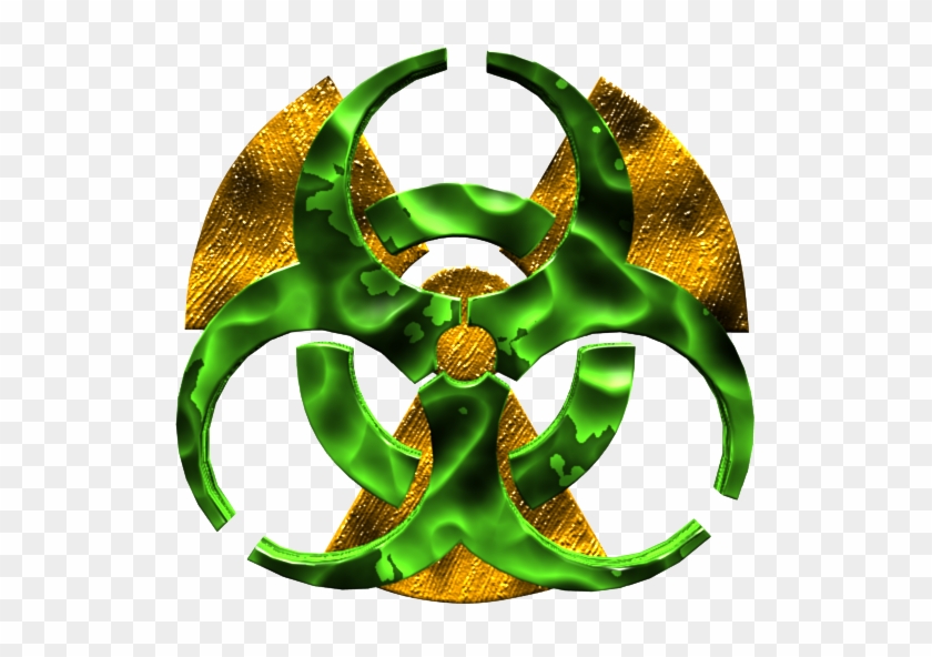 Style - Radiation Sign Clipart #1360138