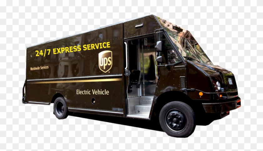 Delivery - Ups Truck New York Clipart is high quality 800*500 transparent p...