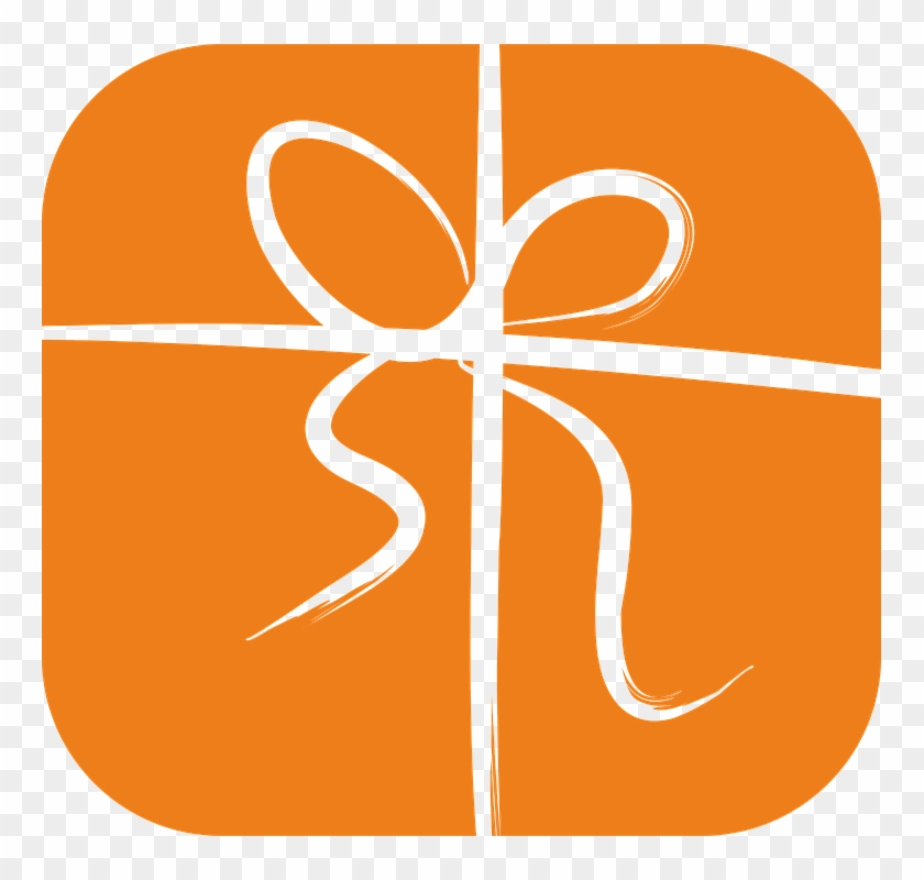 Gift, The Ribbon, Holidays, Ornament, Decoration, Bow - Outubro Rosa Presente Clipart #1360343