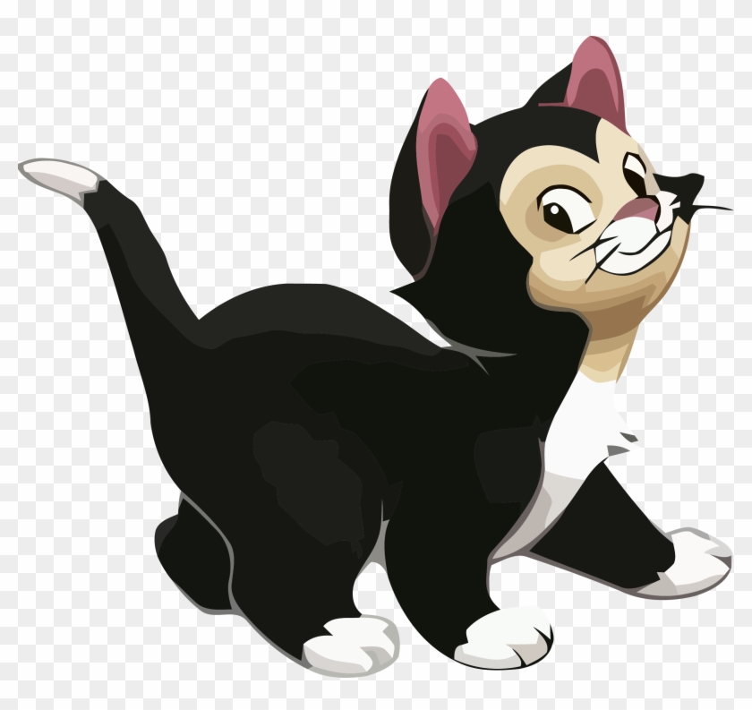 Black Cat Clipart Png - Minnie Mouse's Cat Name Transparent Png #1360462