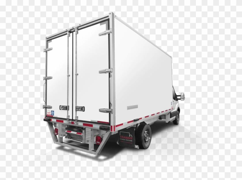 Frio™ Cutaway Refrigerated Truck Body - Back Of Delivery Truck Png Clipart