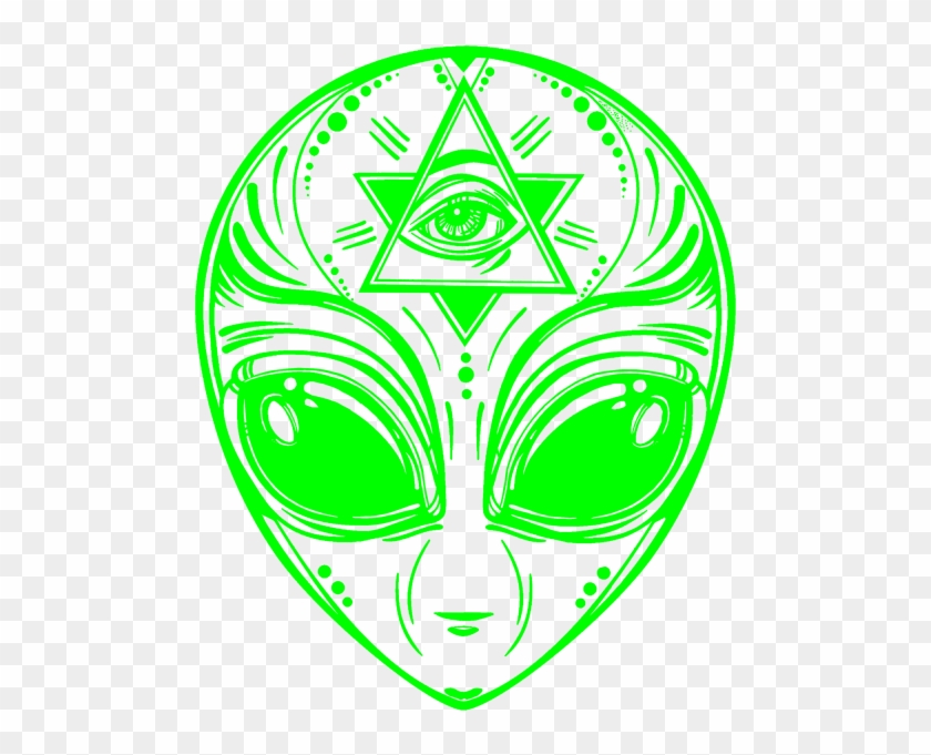 Alien Face Clipart