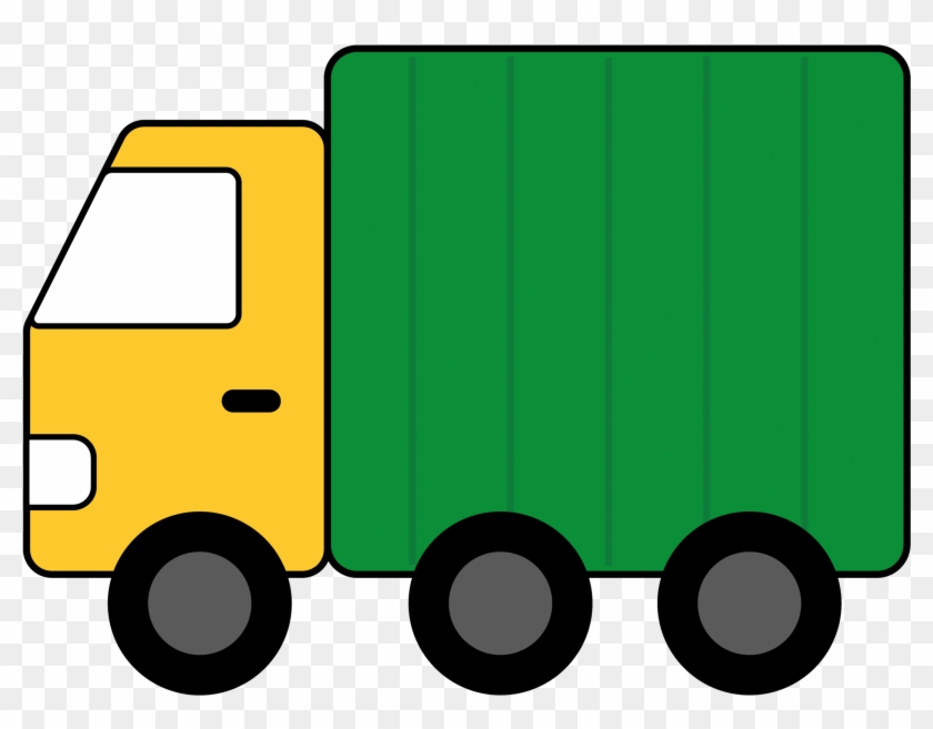 Delivery Truck Clipart Free Clipart Image Clipartcow - Clip Art Truck - Png Download #1360958