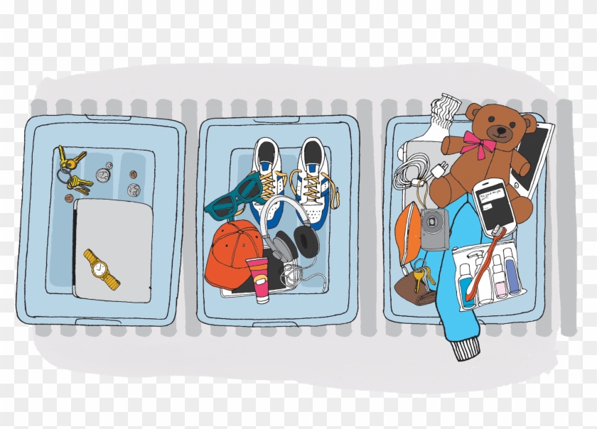 2048 X 1365 3 - Pack Suitcase Clipart - Png Download