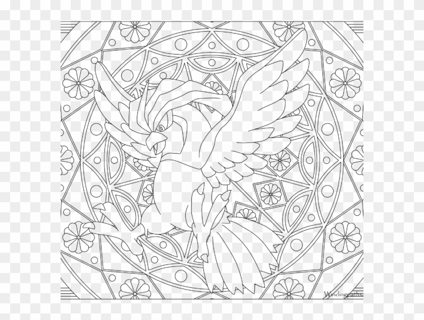 Adult Pokemon Coloring Page Pidgeotto - Nidoqueen Coloring Sheet Clipart