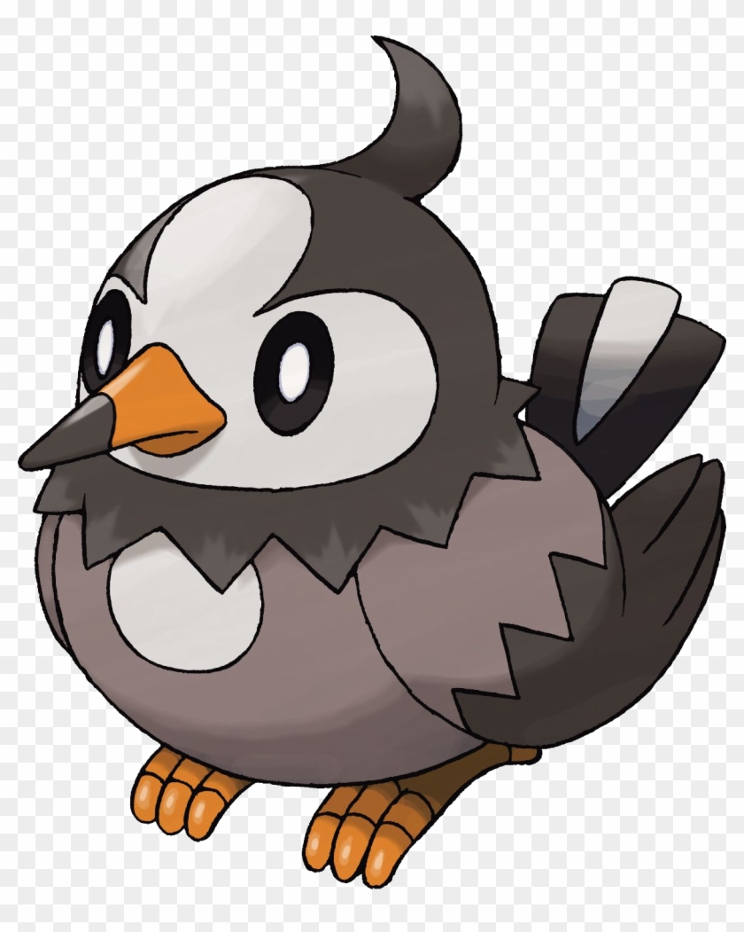 Starly - Starly Pokemon Clipart #1361093