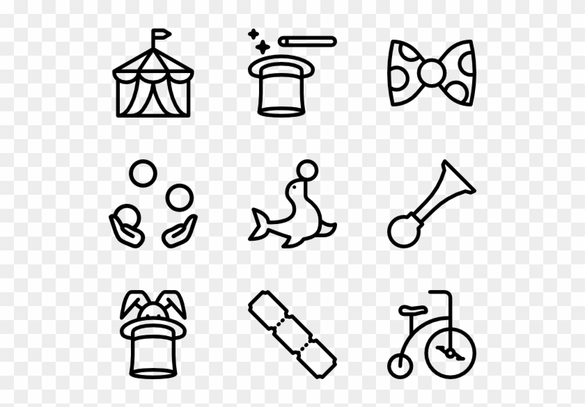 Circus - Couple Icon Transparent Background Clipart #1361283