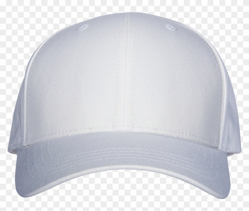 White-cap - Front Plain White Cap Png Clipart (#1361613) - PikPng