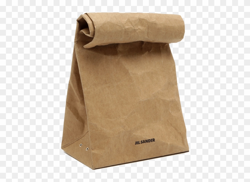 Paper Bag Png Picture - Rolled Up Lunch Bag Clipart