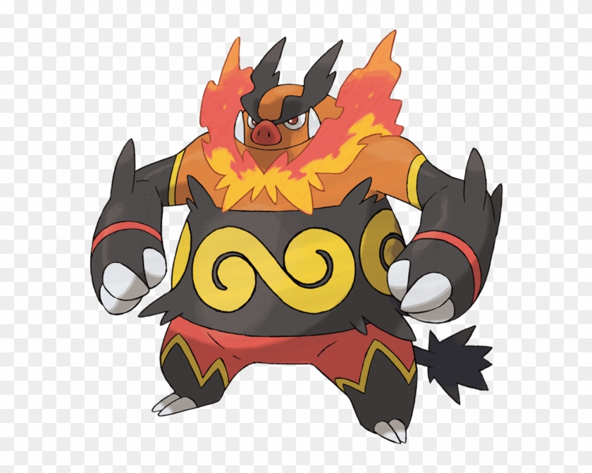 Repulsive - Pokemon Emboar Clipart #1361746