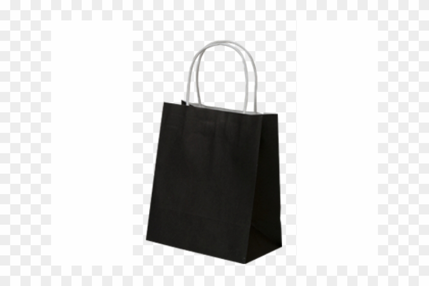 Black Paper Bag Png - Tote Bag Clipart