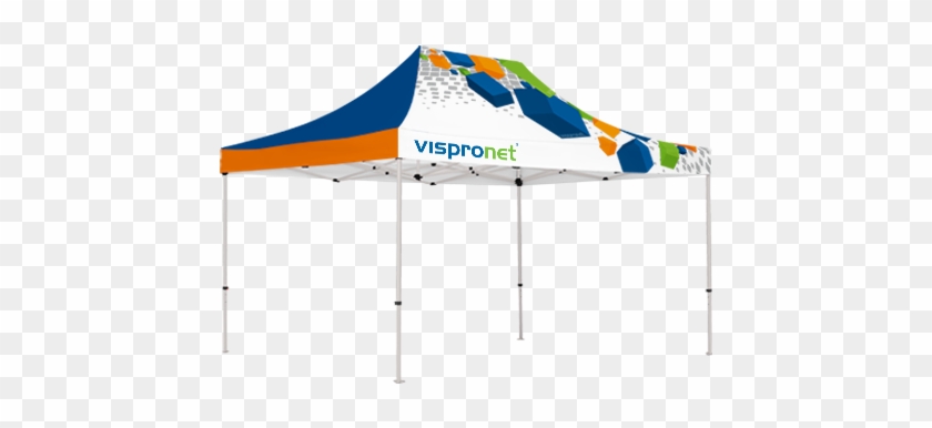 Our 10 X 15 Full Print Tent Shown With Two Full Walls - Canopy Clipart