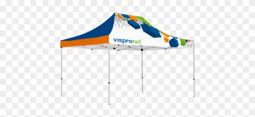 Our 10 X 15 Full Print Tent Shown With Two Full Walls - Canopy Clipart #1361897