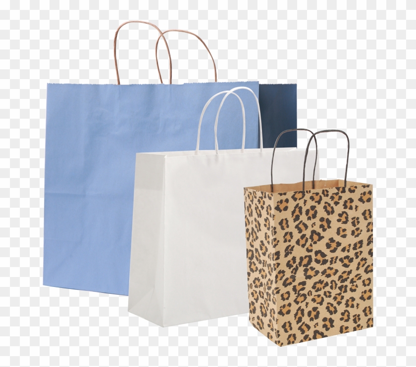 Twisted Handle Bags - Tote Bag Clipart