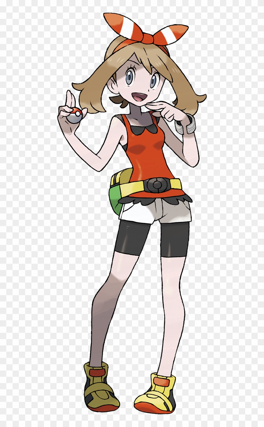 May - Pokemon Trainer May Clipart
