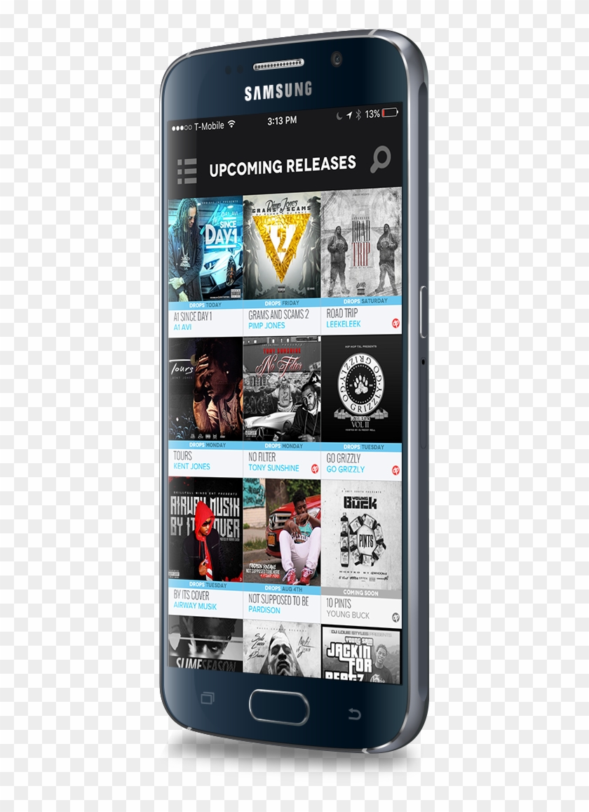 Search, Stream And Download On The Go - Poster Clipart #1361998