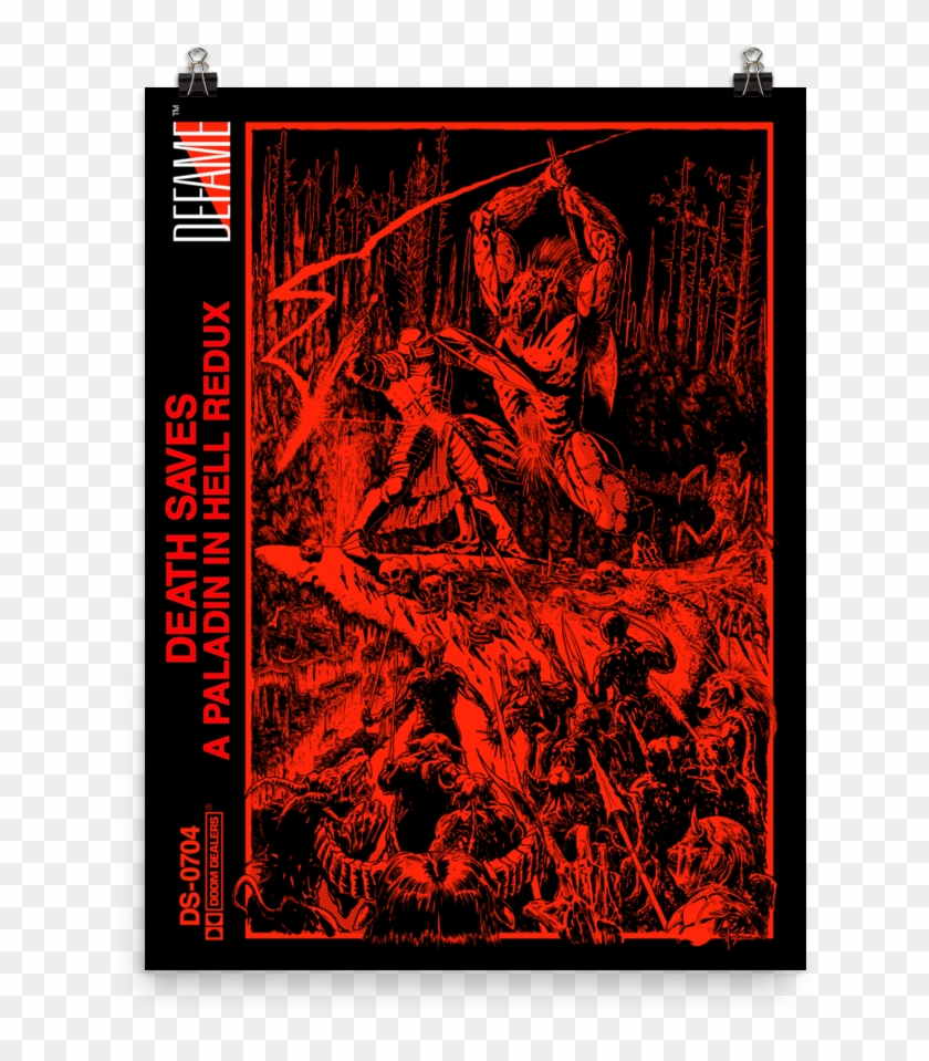 Paladin In Hell Poster [18x24] - Paladin In Hell Redux Clipart