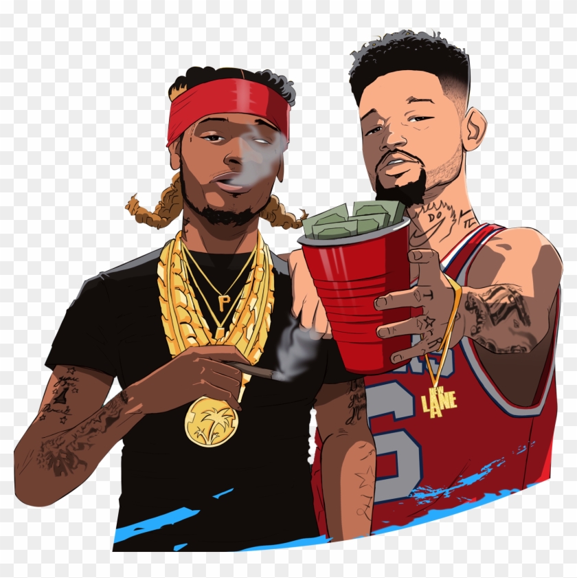 Money Hoes And Flows Clipart