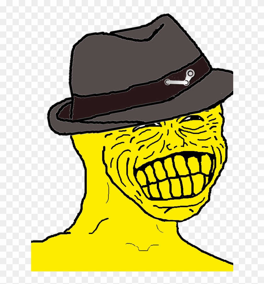 Pc Master Race Reclaims The Gold - Wojak Clipart