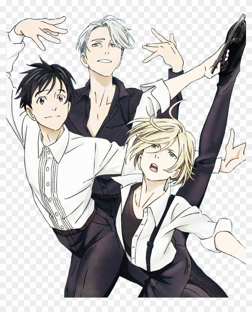 This Image Is Owned By Mappa, I Only Edited It And - Yuri On Ice Official Guide Book Clipart #1362307