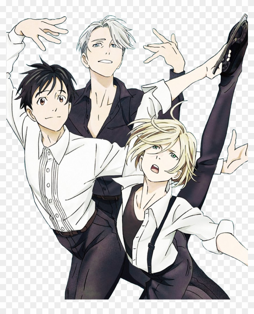 This Image Is Owned By Mappa, I Only Edited It And - Yuri On Ice Official Guide Book Clipart