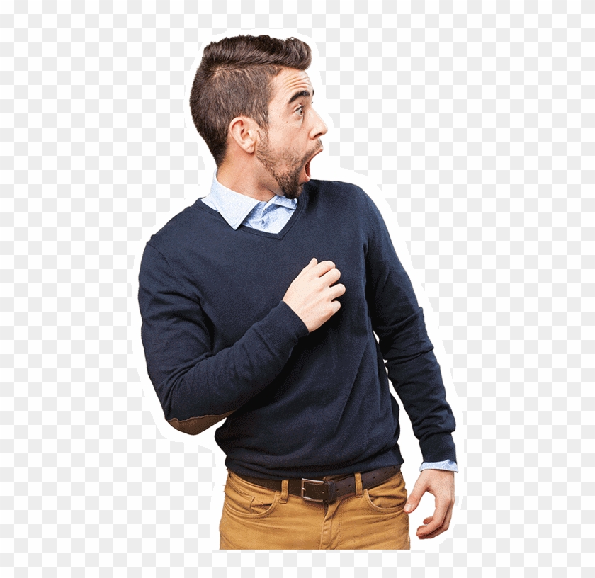 Click Here - Shocking Man Png Clipart #1362750