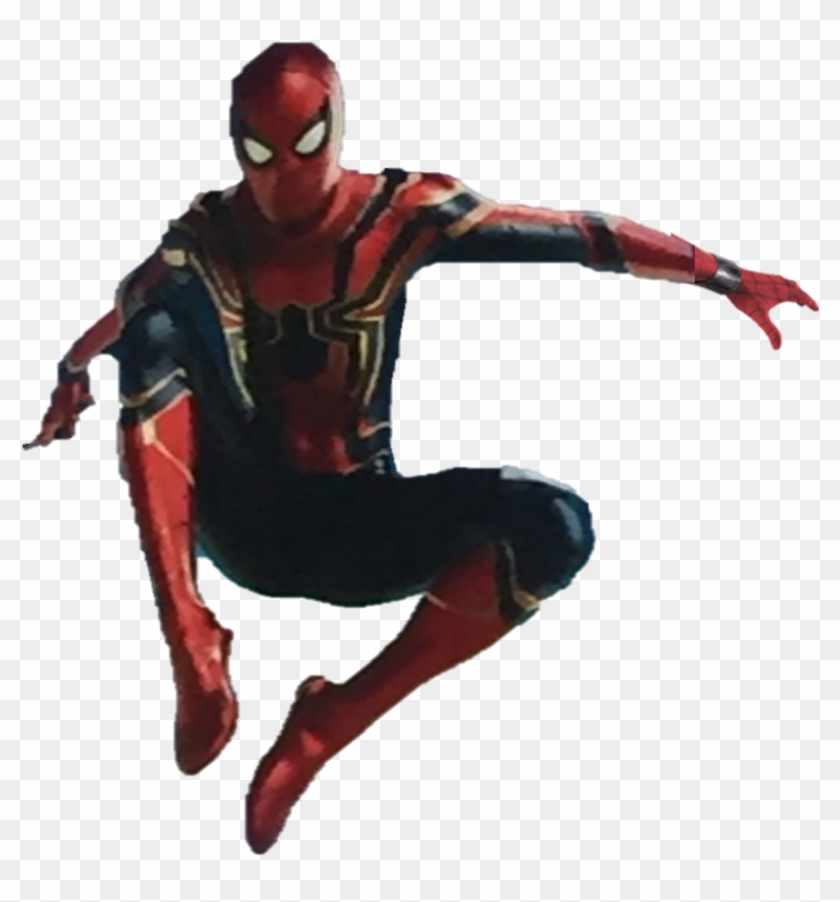 Png Library Library Spider Man Iron Black Widow Captain - Iron Spider Infinity War Png Clipart #1363044