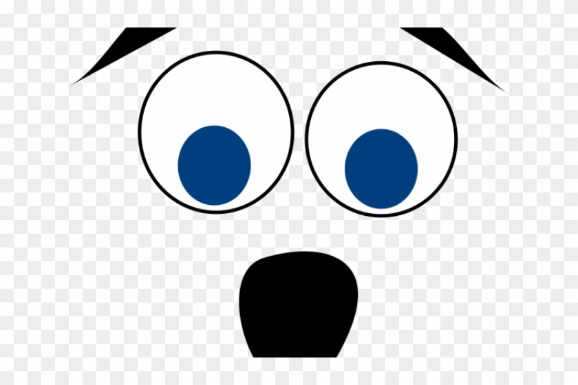 Blue Eyes Clipart Surprised Eye - Circle - Png Download