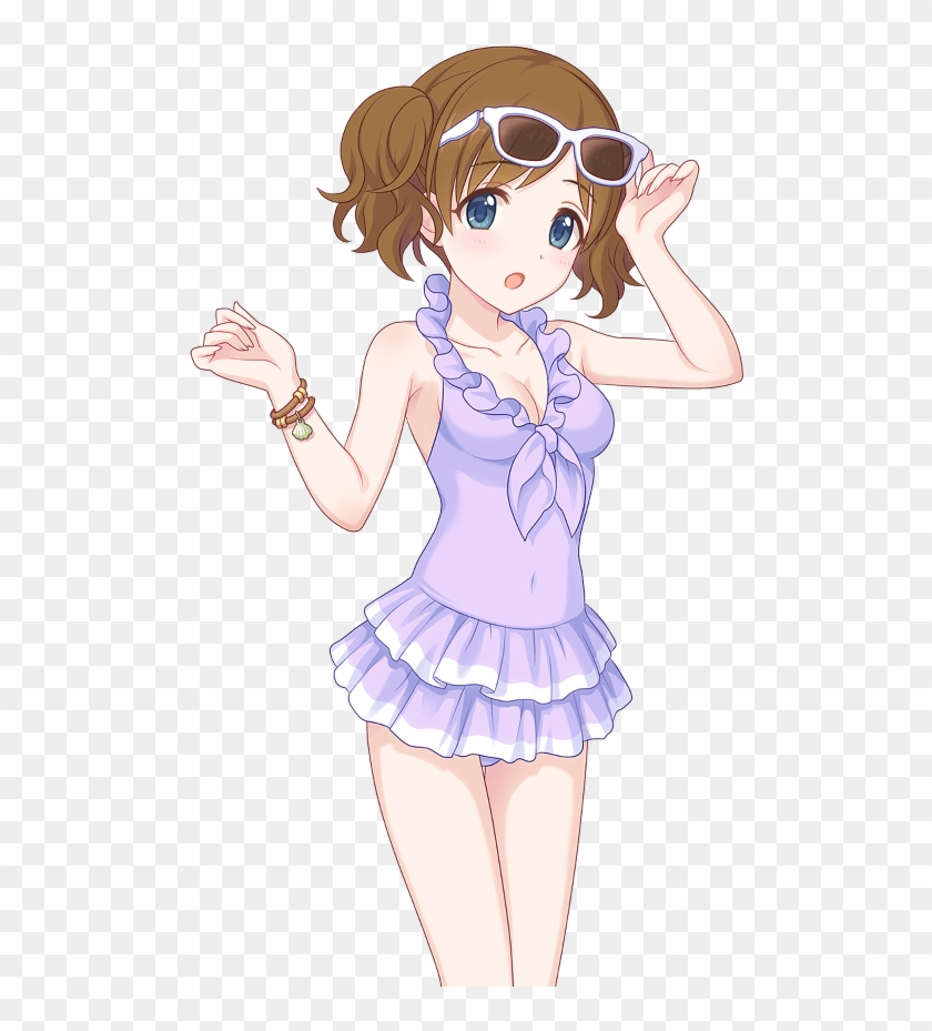 Pop Fiend Spear Kazemiya Akari Rare Gacha009 1 Surprised - Cartoon Clipart