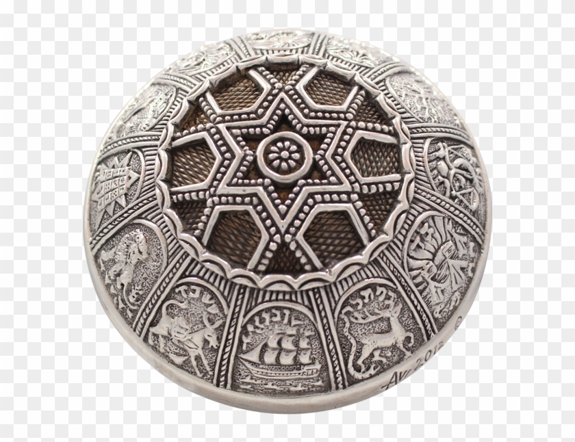 Twelve Tribes Black Patina - Circle Clipart #1363534