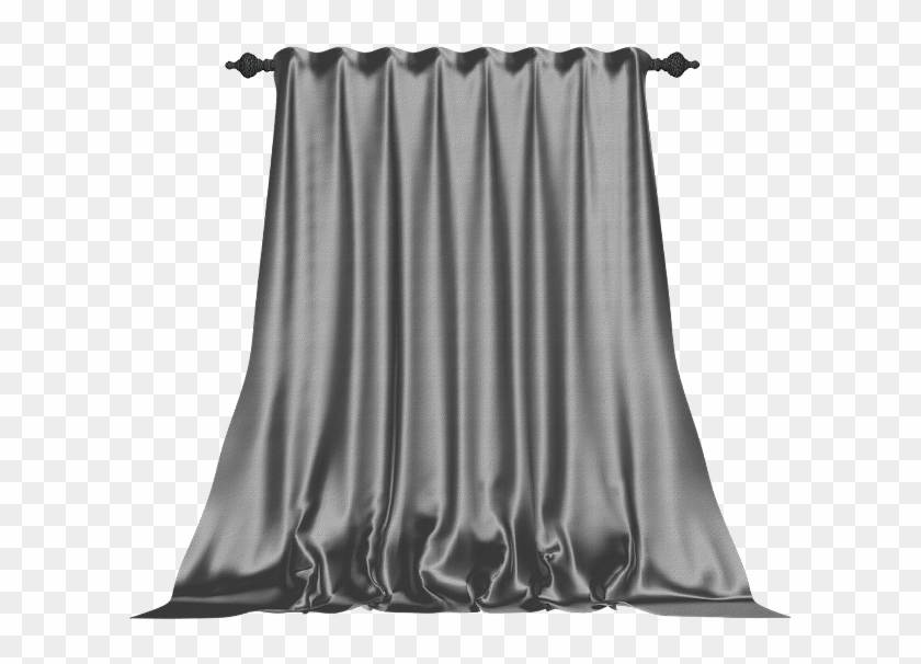 Curtains Clipart Christmas - Curtain - Png Download #1363557