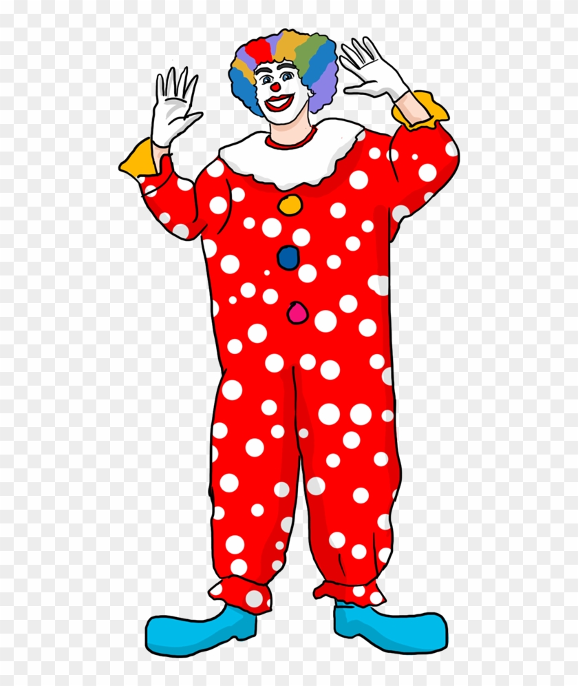 Clown Free To Use Clip Art - Tall Clown Clipart - Png Download #1363582