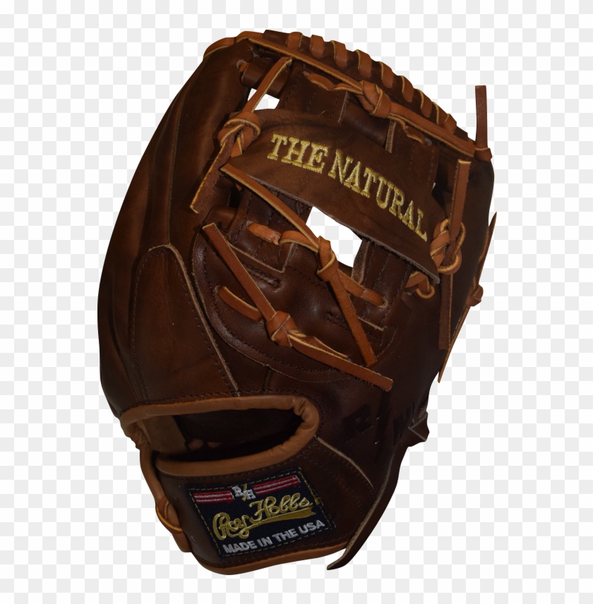 The Natural Series Glove With Personalized Tag - Softball Clipart
