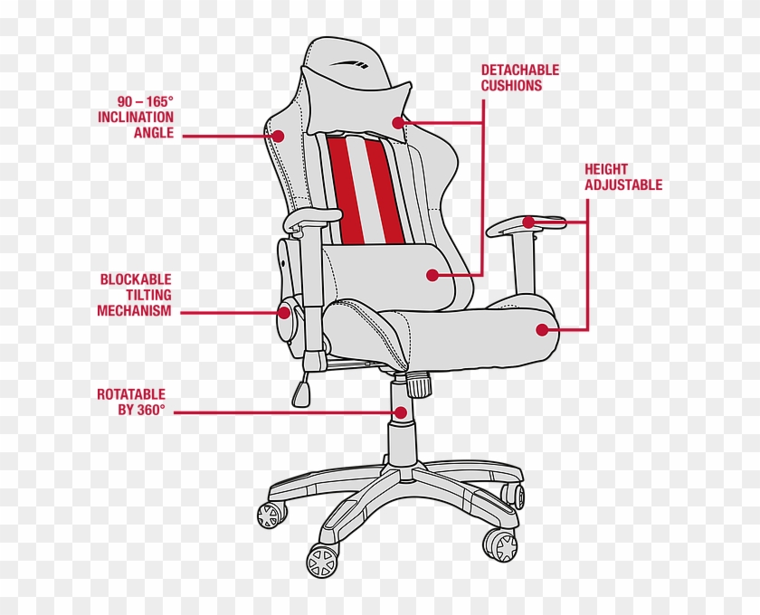 Gaming chair 2025 drawing