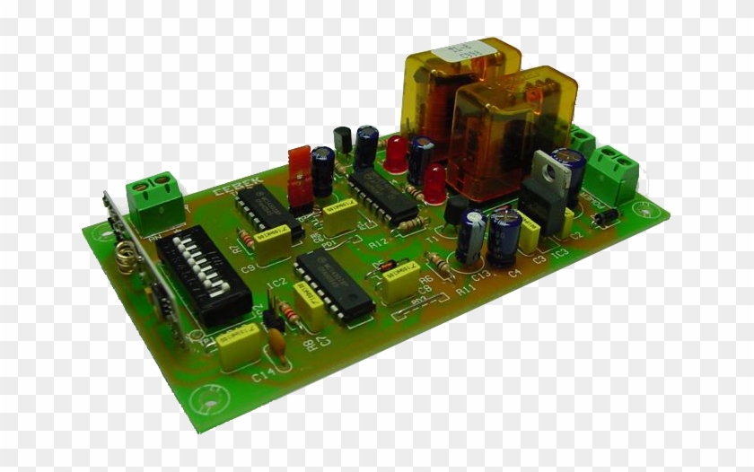 2 Channel Receiver Circuit Board Transparent Image - Electronic Component Clipart