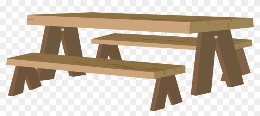 Picnic Table Clipart Picnic Table Cartoon Png Transparent Png Pikpng