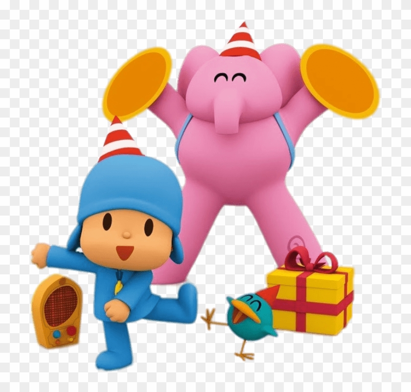 At The Movies - Pocoyo Dvd Clipart #1364522