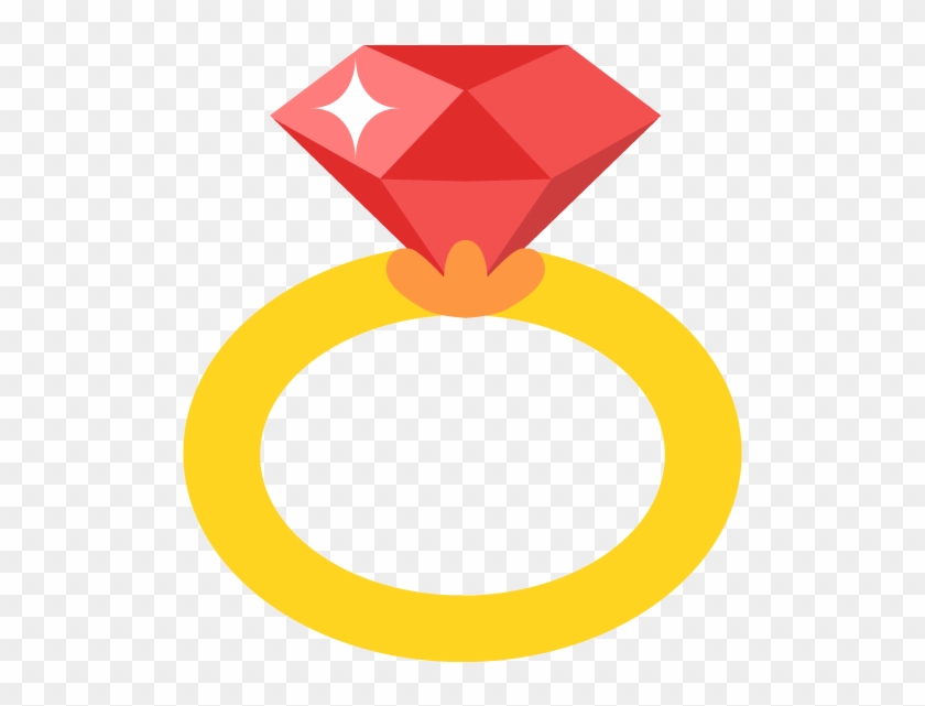 Gold Ring With Ruby Gem Free Png And Vector - ルビー の 指輪 イラスト Clipart #1364597