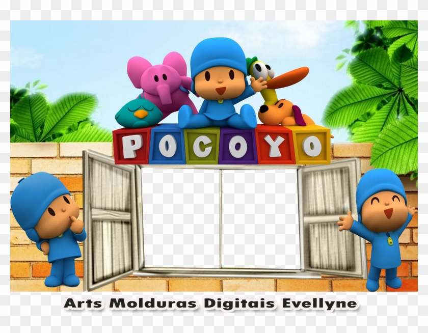 Moldura Pocoyo Png - Pocoyo Party Clipart